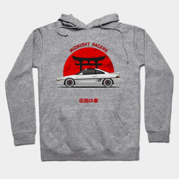 Tuner White MK2 MR 2 JDM Hoodie by GoldenTuners